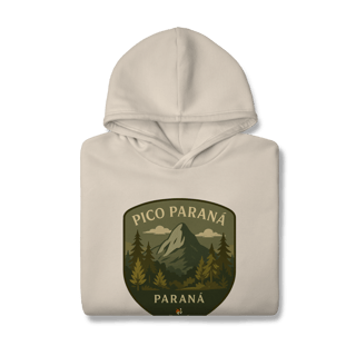 Nome do produto Moletom Canguru Pico Paraná | Flanelado Premium Vintage