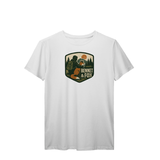 Nome do produto Camiseta Oficial Bennet & Fox Unissex | Outdoor Premium Vintage