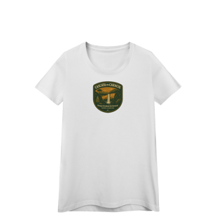 Camiseta Feminina Cascata do Caracol Aventureira | Serra Gaúcha