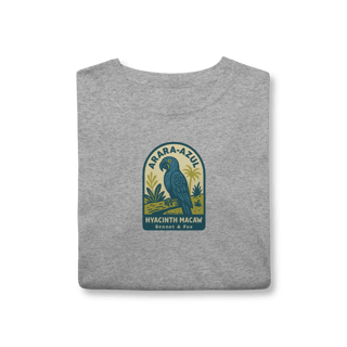 Nome do produto Camiseta Unissex Arara-Azul | Fauna Brasileira