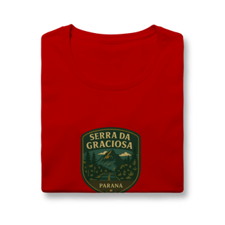 Nome do produto Camiseta Feminina Serra da Graciosa Aventureira | Estrada Cênica Vintage