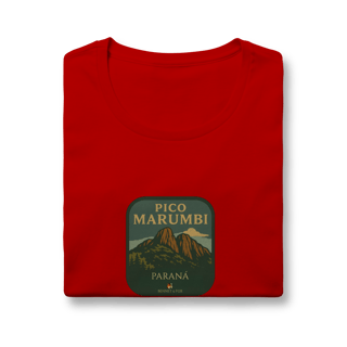 Nome do produto Camiseta Feminina Pico Marumbi Aventureira | Montanhismo Vintage