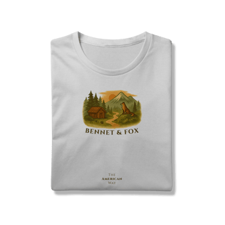 Nome do produto Camiseta Masculina The American Way Prime | Natureza e Liberdade Vintage