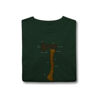 Nome do produto Camiseta Unissex Machado Americano | Estilo Buschcraft Vintage
