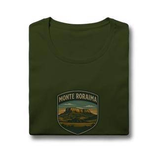 Nome do produto Camiseta Feminina Monte Roraima Aventureira | Trekking Brasil Vintage