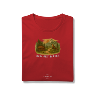 Nome do produto Camiseta Masculina The American Way Prime | Natureza e Liberdade Vintage