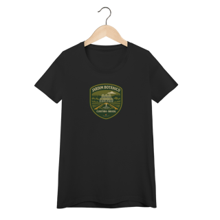 Nome do produto Camiseta Feminina Jardim Botânico Curitiba | Linha Aventureira Vintage