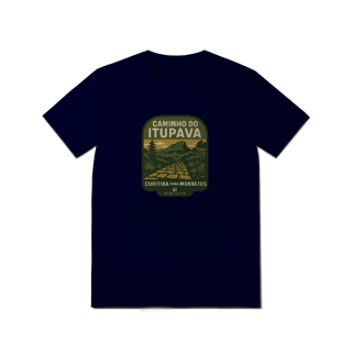 Nome do produto Camiseta Caminho do Itupava - Entre Curitiba e Morretes, Paraná