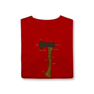 Nome do produto Camiseta Unissex Machado Americano | Estilo Buschcraft Vintage