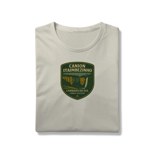 Nome do produto Camiseta Masculina Cânion Itaimbezinho | Serra Gaúcha Premium