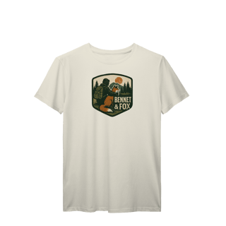 Nome do produto Camiseta Oficial Bennet & Fox Unissex | Outdoor Premium Vintage