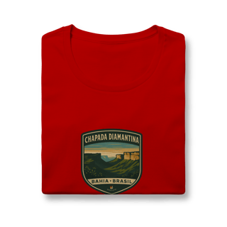 Nome do produto Camiseta Feminina Chapada Diamantina Aventureira | Trekking Brasil Vintage