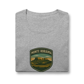 Nome do produto Camiseta Feminina Monte Roraima Aventureira | Trekking Brasil Vintage