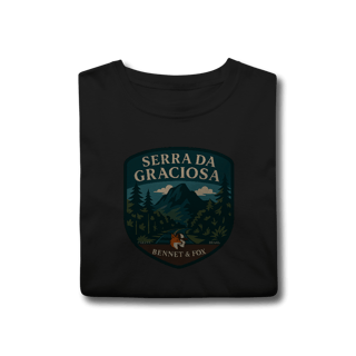 Nome do produto Camiseta Serra da Graciosa | Bennet e Fox – Natureza, Montanha e Paraná