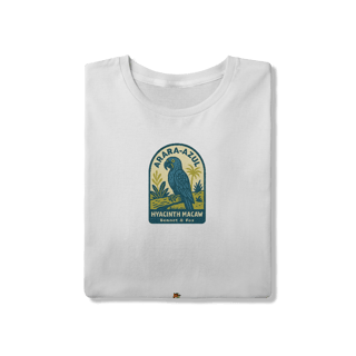 Nome do produto Camiseta Arara Azul - Coleção Animais do Brasil Bennet e Fox