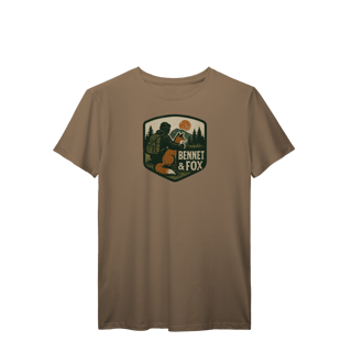 Nome do produto Camiseta Oficial Bennet & Fox Unissex | Outdoor Premium Vintage