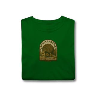 Nome do produto Camiseta Unissex Tatu-Canastra | Fauna Brasileira