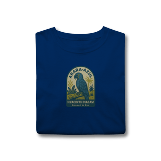 Nome do produto Camiseta Unissex Arara-Azul | Fauna Brasileira
