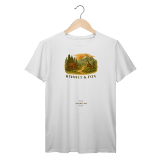 Nome do produto Camiseta Masculina The American Way Prime | Natureza e Liberdade Vintage