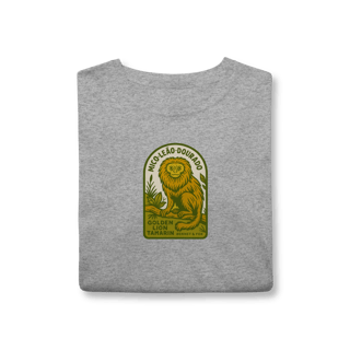 Nome do produto Camiseta Mico Leão Dourado - Animais do Brasil