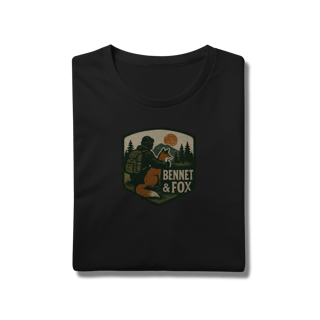 Nome do produto Camiseta Oficial Bennet & Fox Unissex | Outdoor Premium Vintage