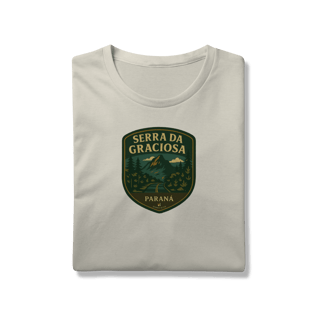 Nome do produto Camiseta Masculina Serra da Graciosa Prime | Estrada Cênica Vintage