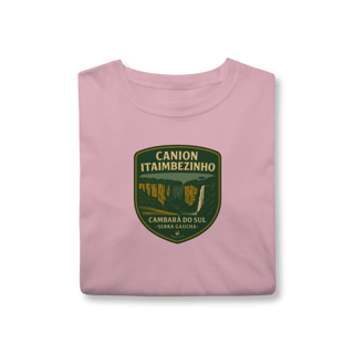 Nome do produto Camiseta Unissex Cânion Itaimbezinho | Serra Gaúcha Vintage