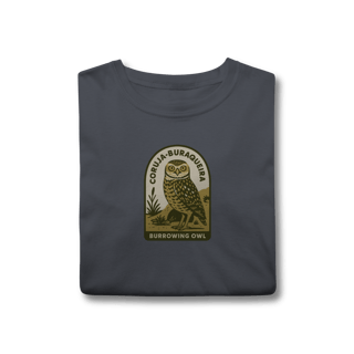 Nome do produto Camiseta Unissex Coruja-Buraqueira | Fauna Brasileira