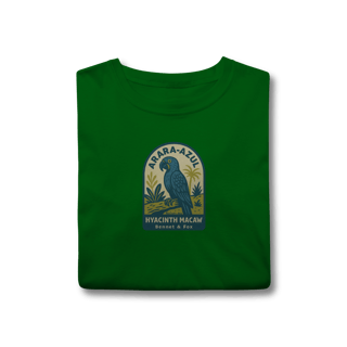 Nome do produto Camiseta Unissex Arara-Azul | Fauna Brasileira