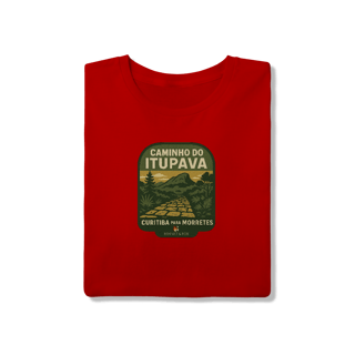 Nome do produto Camiseta Caminho do Itupava - Entre Curitiba e Morretes, Paraná