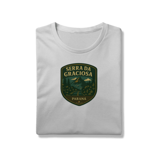 Nome do produto Camiseta Masculina Serra da Graciosa Prime | Estrada Cênica Vintage