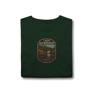 Nome do produto Camiseta Unissex Lago São Bernardo | Serra Gaúcha Vintage