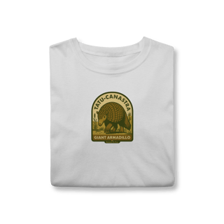 Nome do produto Camiseta Tatu Canastra - Animais do Brasil