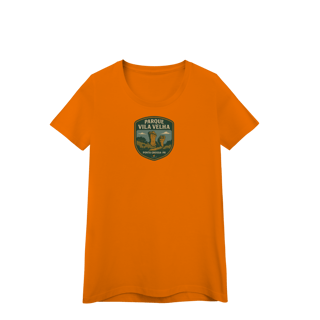 Nome do produto Camiseta Feminina Parque Vila Velha Aventureira | Geologia Vintage