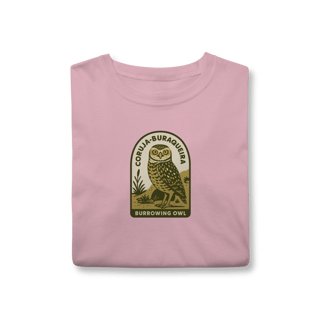 Nome do produto Camiseta Unissex Coruja-Buraqueira | Fauna Brasileira