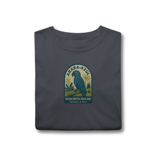 Nome do produto Camiseta Unissex Arara-Azul | Fauna Brasileira