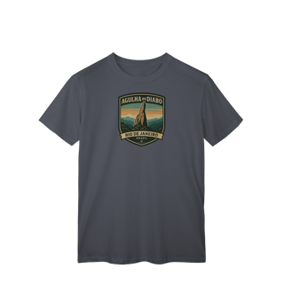 Nome do produto Camiseta Unissex Agulha do Diabo | Escalada Clássica Vintage