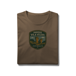 Nome do produto Camiseta Masculina Parque Vila Velha Prime | Geologia Premium