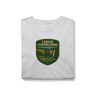 Nome do produto Camiseta Unissex Cânion Itaimbezinho | Serra Gaúcha Vintage