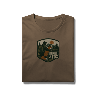 Nome do produto Camiseta Oficial Bennet & Fox Unissex | Outdoor Premium Vintage
