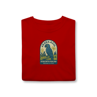 Nome do produto Camiseta Unissex Arara-Azul | Fauna Brasileira