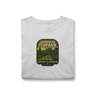 Nome do produto Camiseta Unissex Caminho do Itupava | Trilha Histórica Paraná