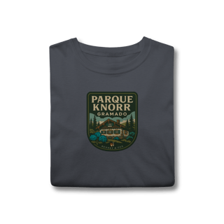 Nome do produto Camiseta Unissex Parque Knorr Clássica | Aldeia do Papai Noel Vintage