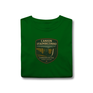 Nome do produto Camiseta Unissex Cânion Itaimbezinho | Serra Gaúcha Vintage