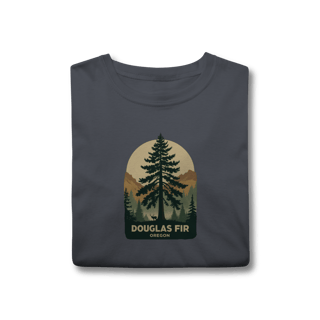 Nome do produto Camiseta Unissex Douglas Fir Oregon | Clássica Vintage