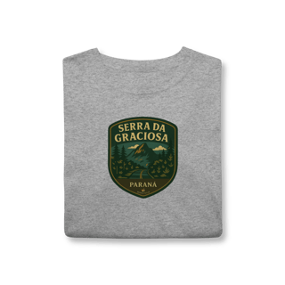 Nome do produto Camiseta Unissex Serra da Graciosa Clássica | Estrada Vintage