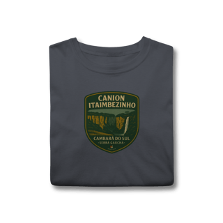 Nome do produto Camiseta Unissex Cânion Itaimbezinho | Serra Gaúcha Vintage