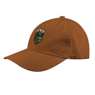 Nome do produto Boné Bennet Fox Montanha Vintage - Sarja Premium, Aba Curva