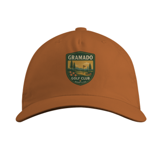 Nome do produto Boné Unissex Golf Club Gramado | Sarja Premium Estilo Clássico