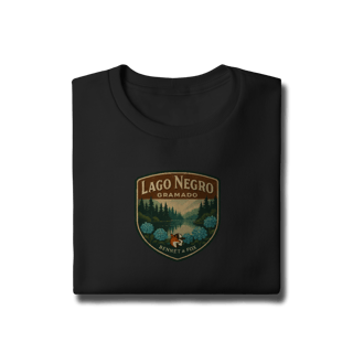 Nome do produto Moletom Lago Negro Gramado - Arte Autoral, Souvenir Premium | Bennet & Fox
